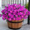 Artificial Outdoor Flowers – 3 Large Bundles of Faux Silk Fuchsia Camellia Plants, UV-Resistant, Realistic for Planters, Porch, Patio, Balcony, Garden & Home Decor